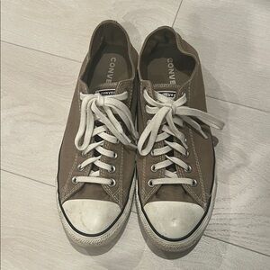 Converse Brown and White Sneakers